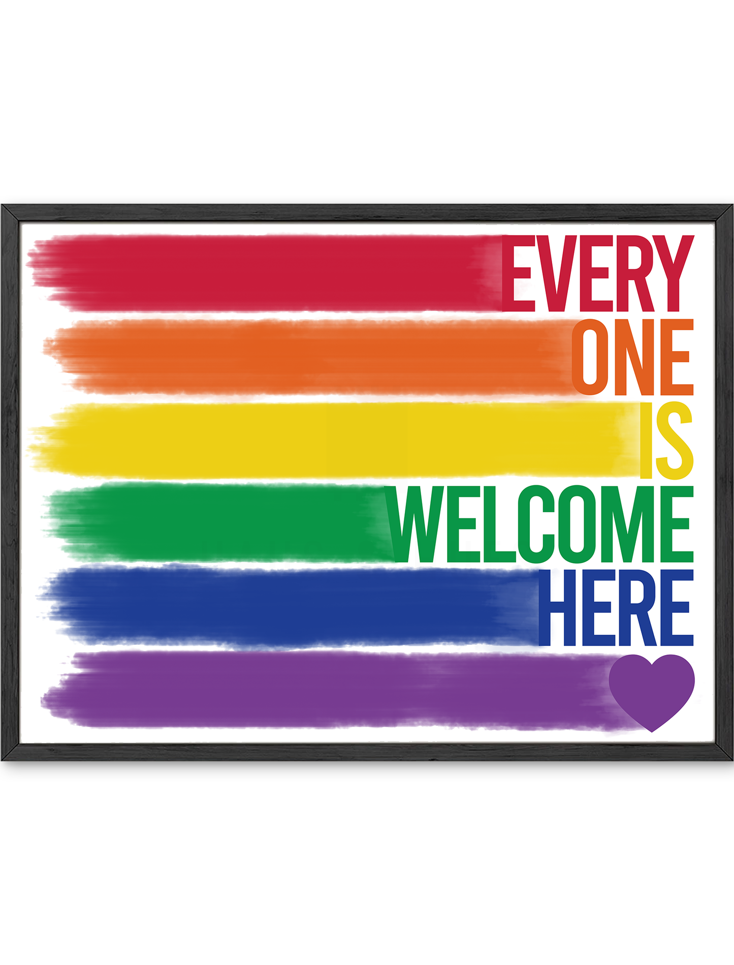 Everyone Is Welcome Sign