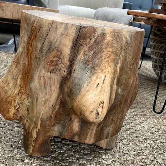 Ash Stump Side Table