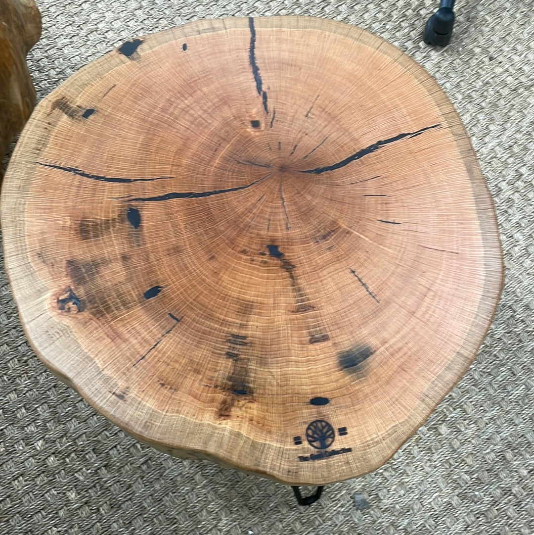 Small Cookie Coffee Table Red Oak